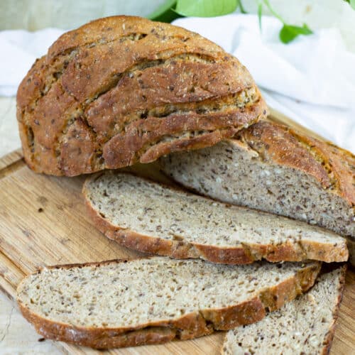 Seeded Rye Sourdough - Wild Vegan Flower