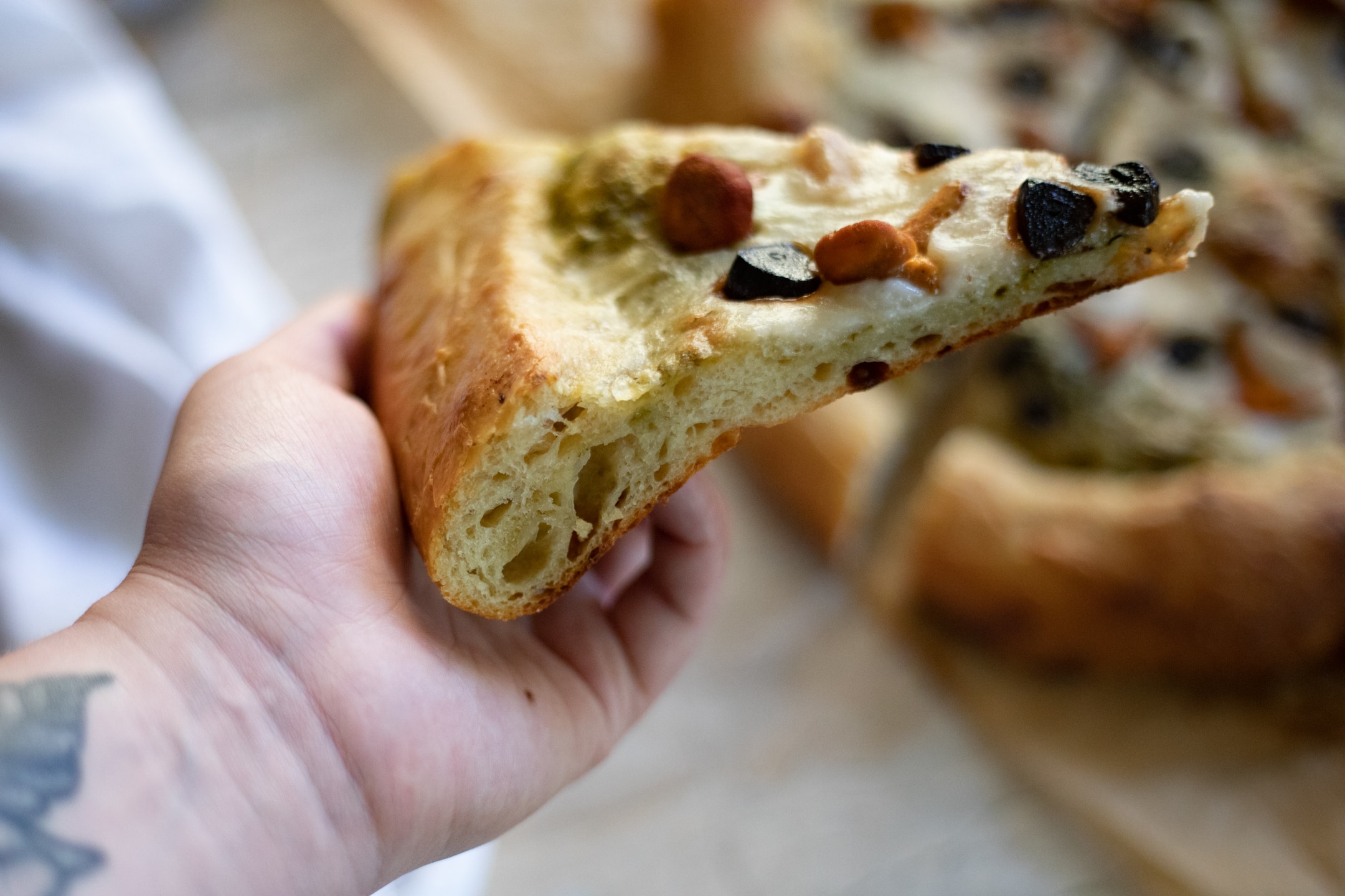 Sourdough Pizza Crust with No Yeast Wild Vegan Flower
