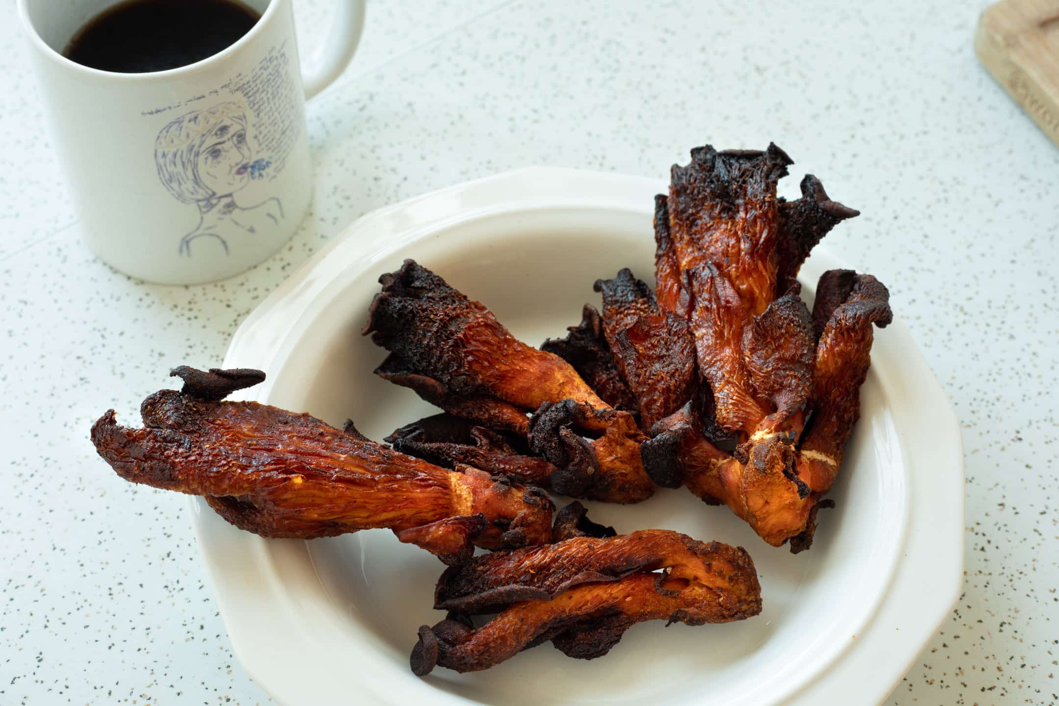 Oyster Mushroom Bacon - Wild Vegan Flower